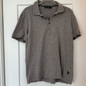 Boss gray polo shirt